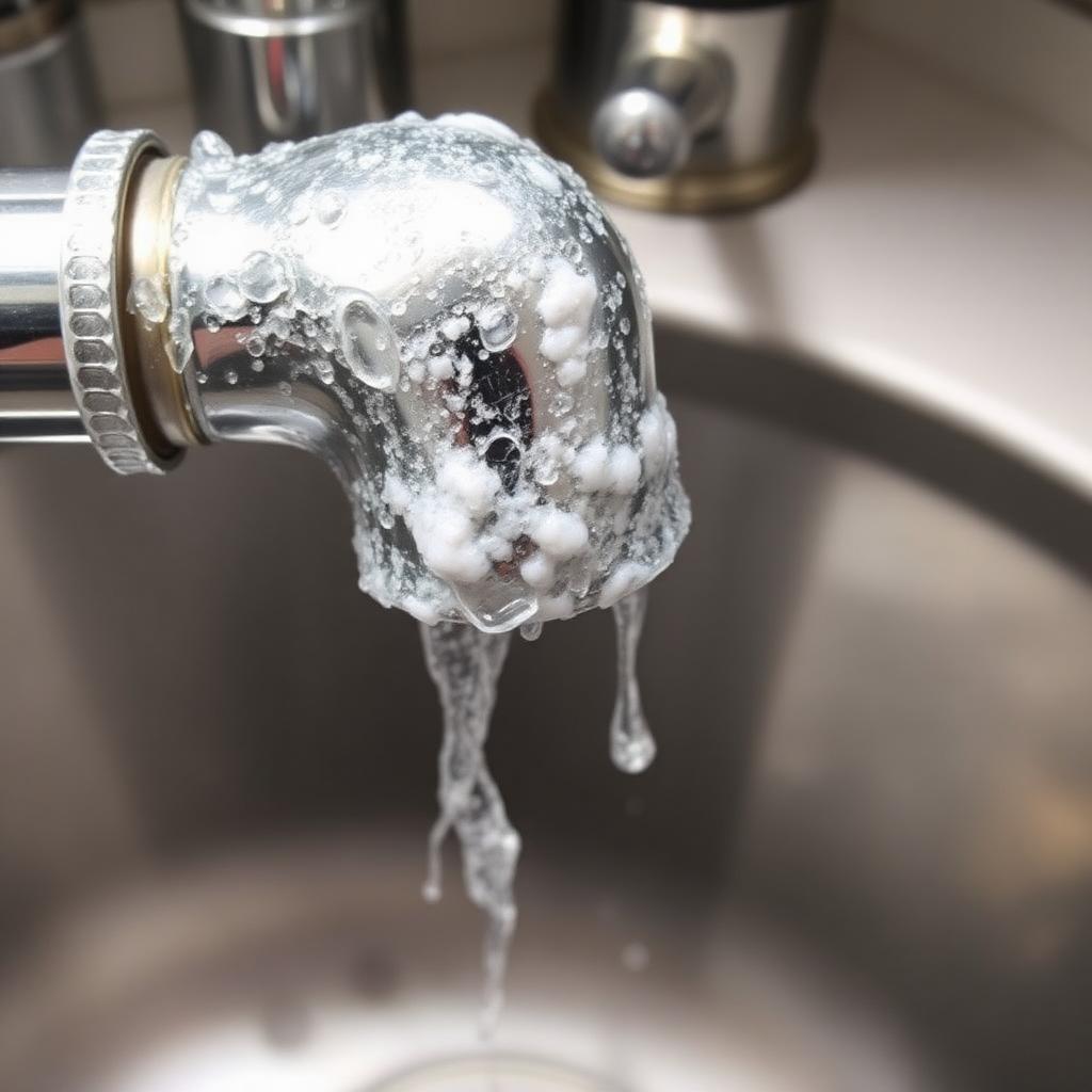 Faucet with heavy limescale build-up