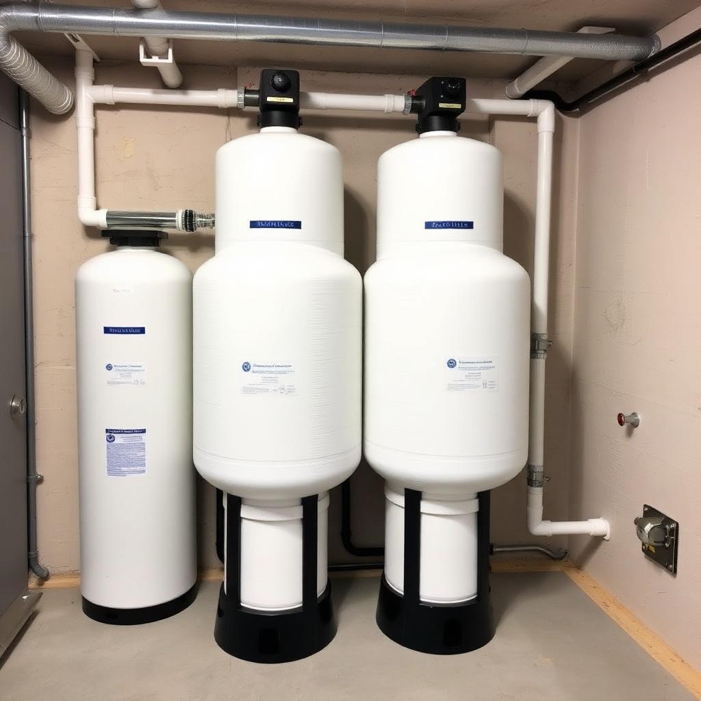Duplex softening system