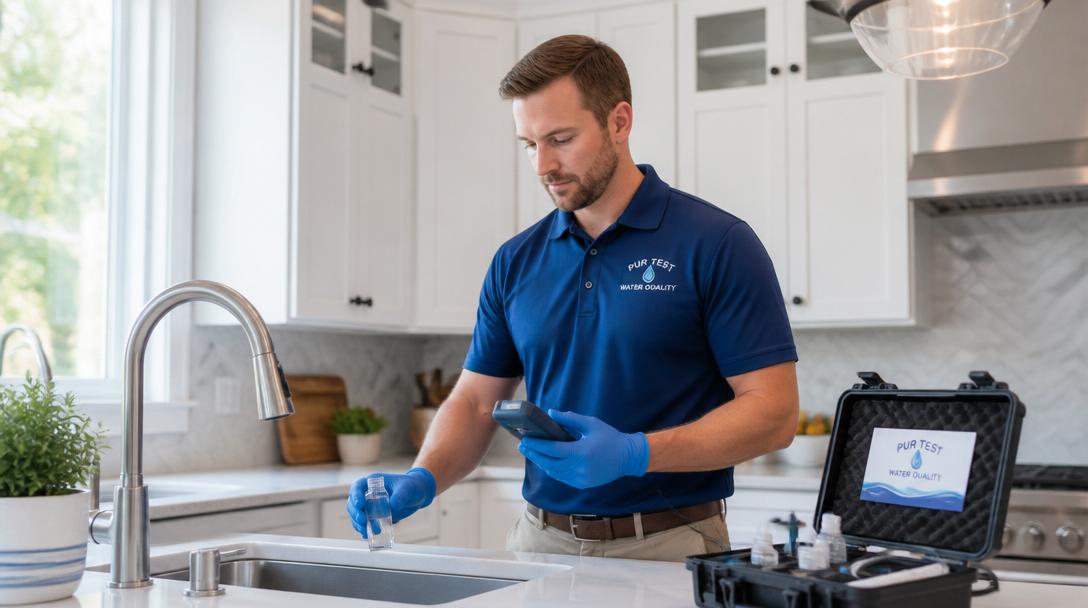 On-site water analysis